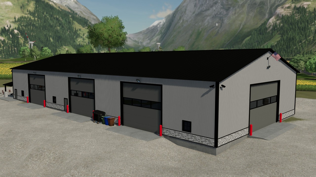 Hangar moderno 72x160