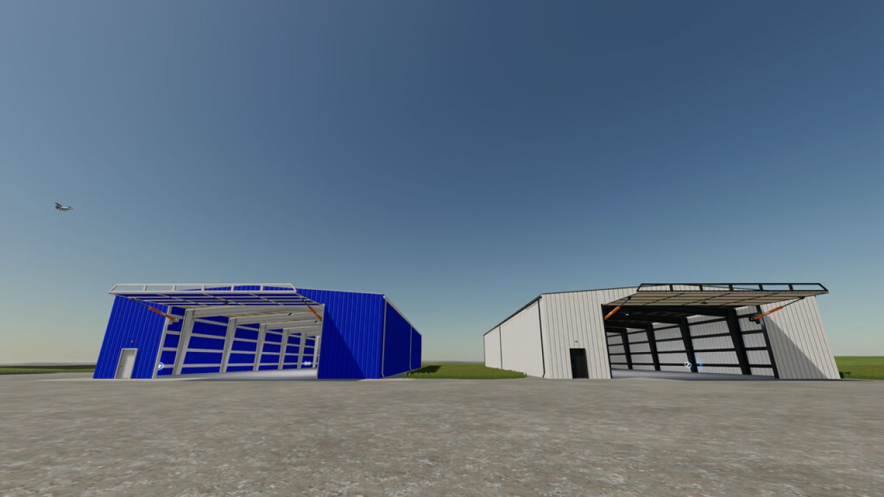 Modernes Metallschuppenpaket
