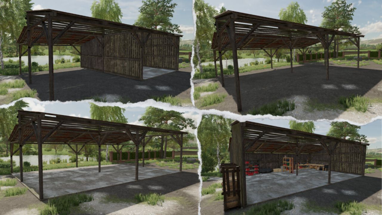 Modularer Carport Aus Holz