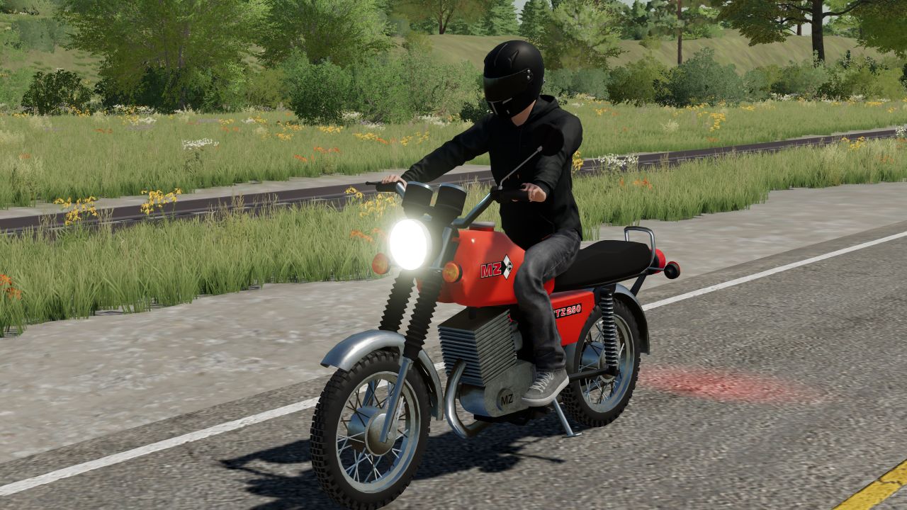 Motorcycle MZ ETZ 250