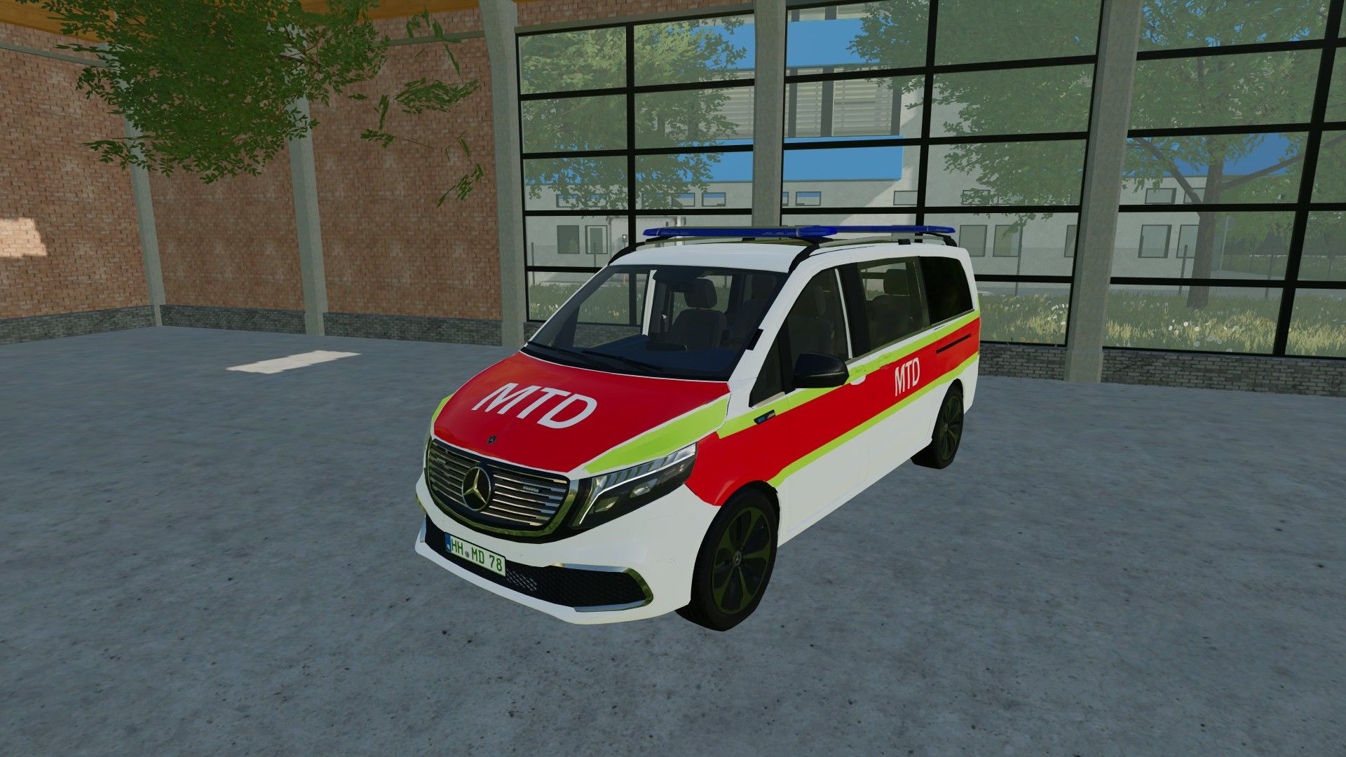 Skinpack MTD (Servizio di trasporto medico).