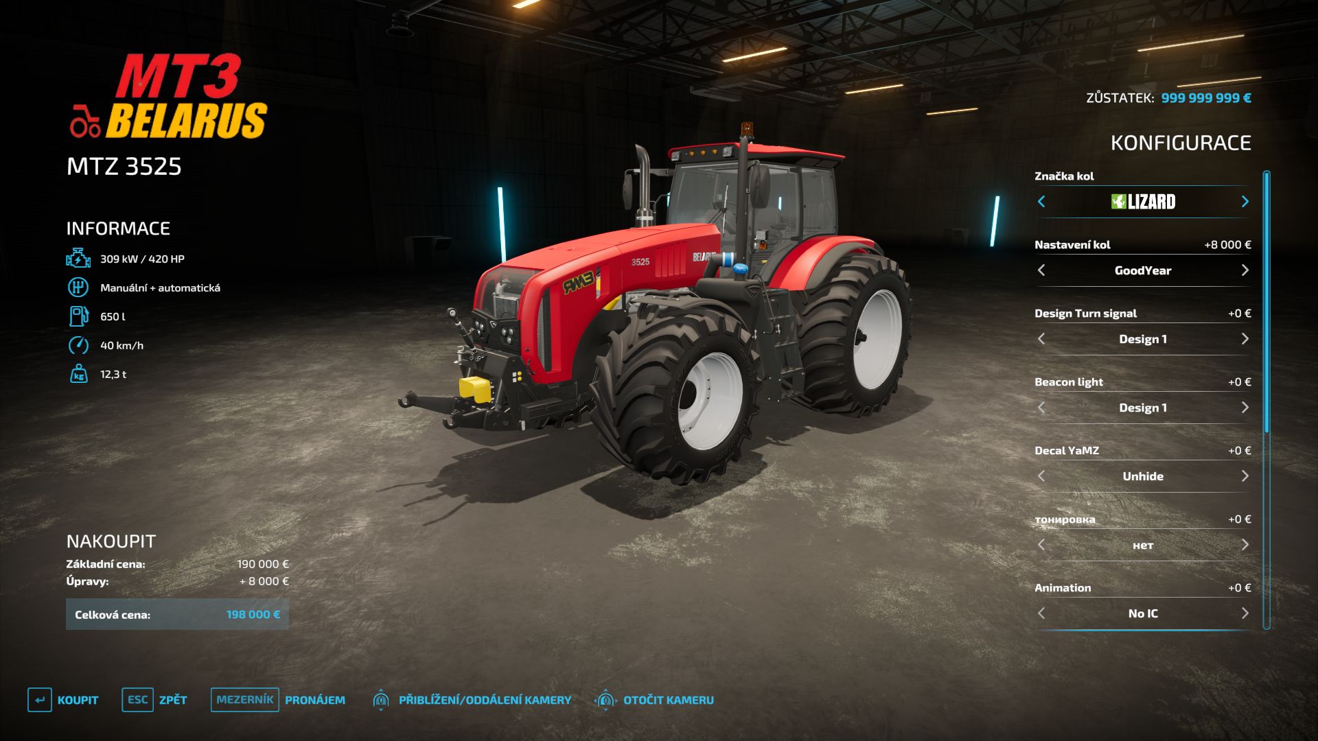 MTZ Belarus 3525