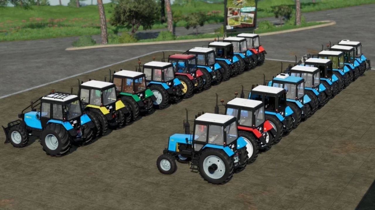 MTZ Belarus 800-1000 Series Pack