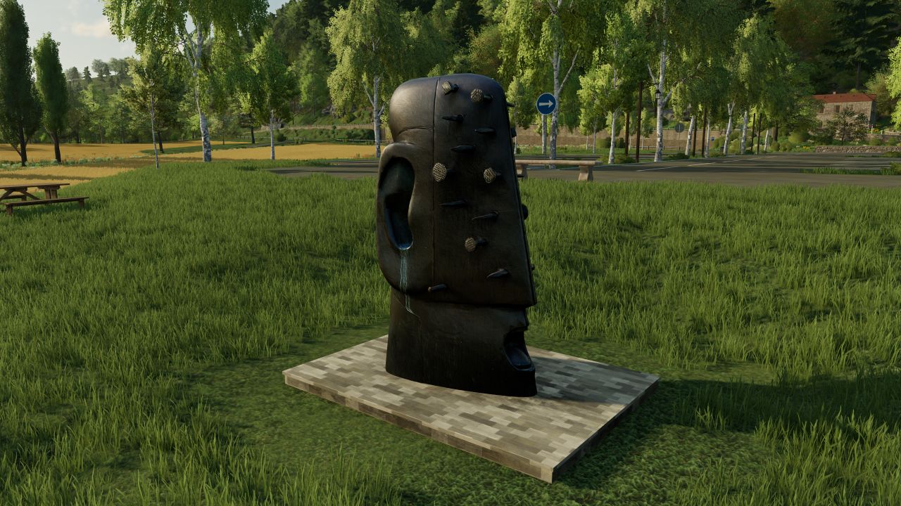 Nail head sculpture