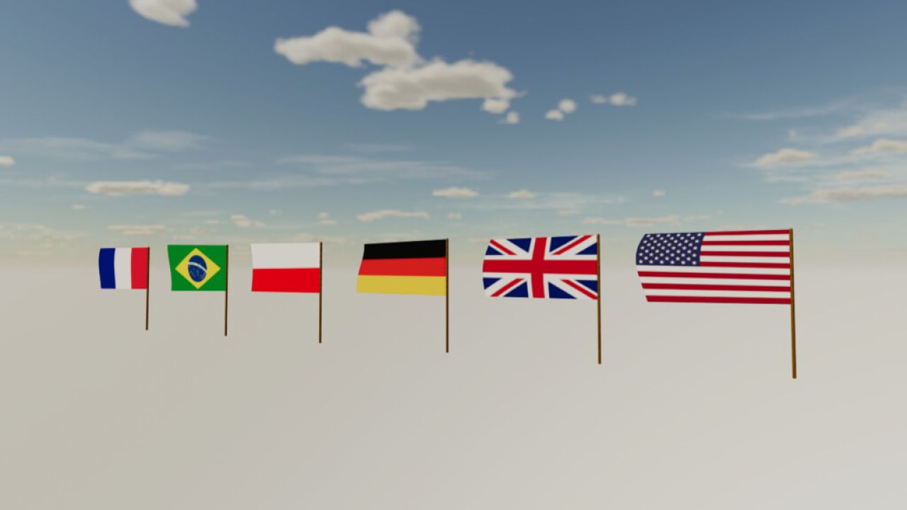 Flaggen Der Staaten (Prefab)