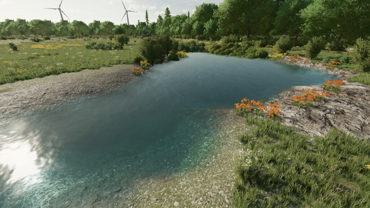 Natural Water Rivers And Ponds Pack