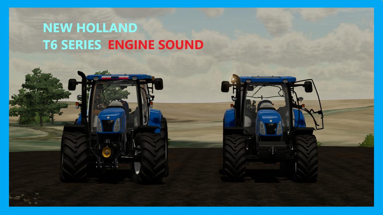 New Holand T6 OLD ENGINE SOUND
