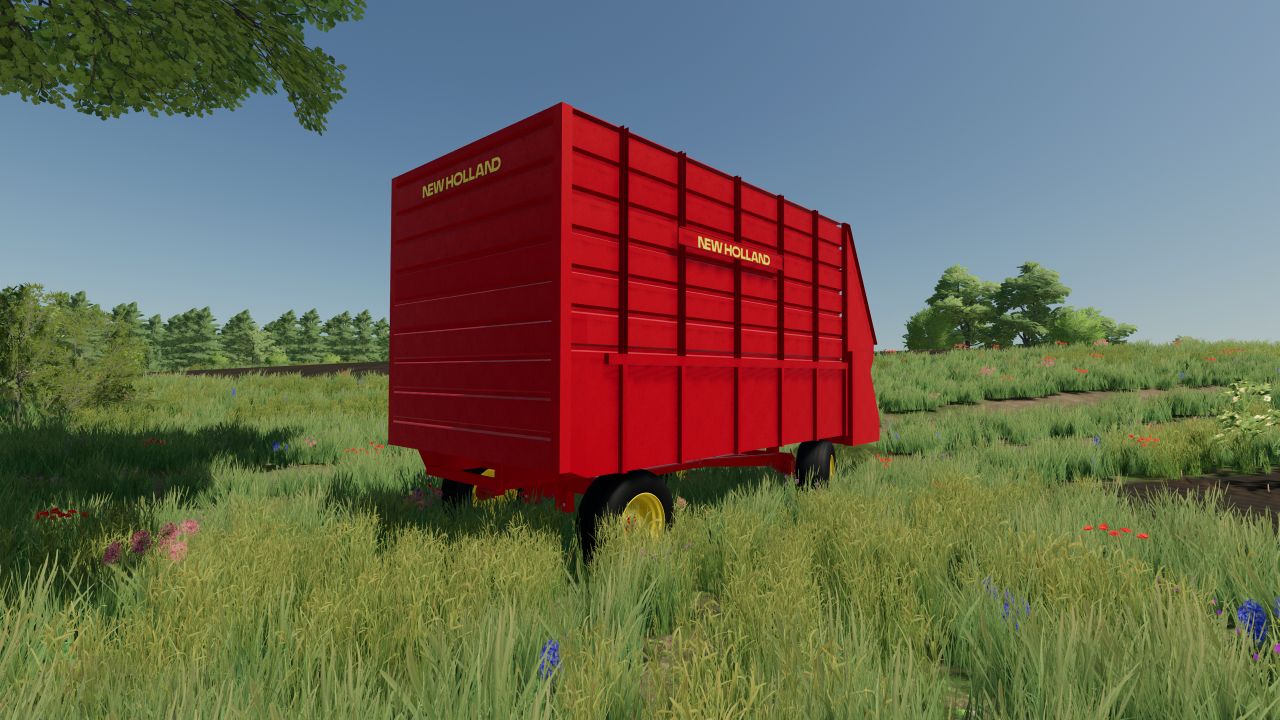 New Holland 714 forage trailer