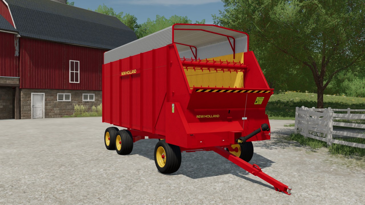New Holland 716 forage container