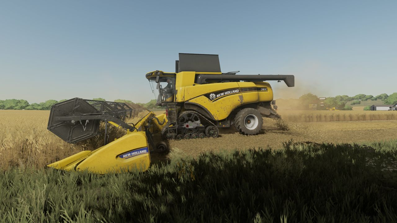 New Holland CX Soucy Tracks