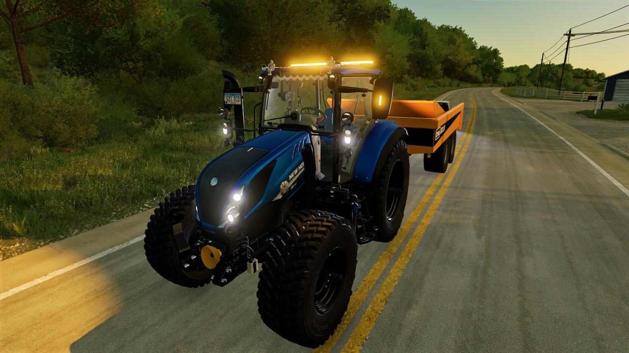 New Holland T5 Tier4 Edit