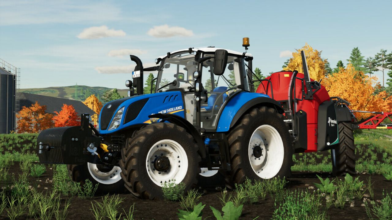 New Holland T5 Tier4