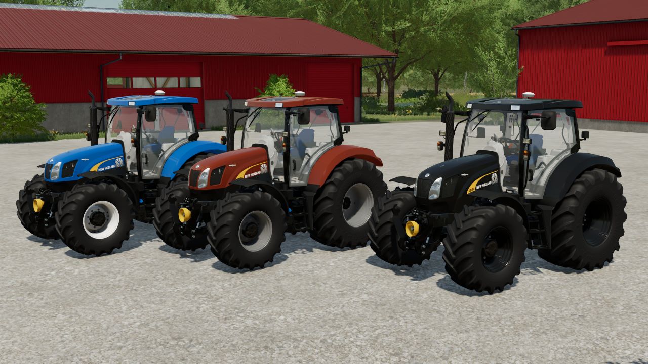 New Holland T6080 Tuned