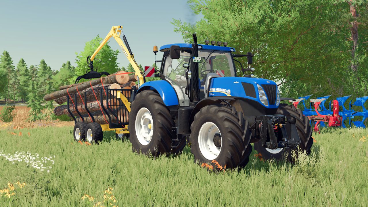 New Holland T7 AC Series Cab Suspension