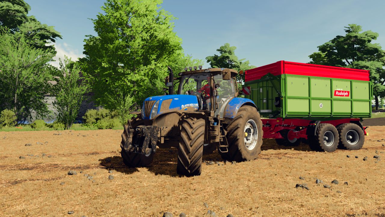 New Holland T7 AC Series Cab Suspension