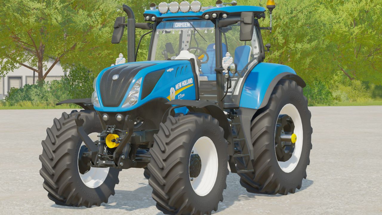 New Holland T7 Damsenfolie