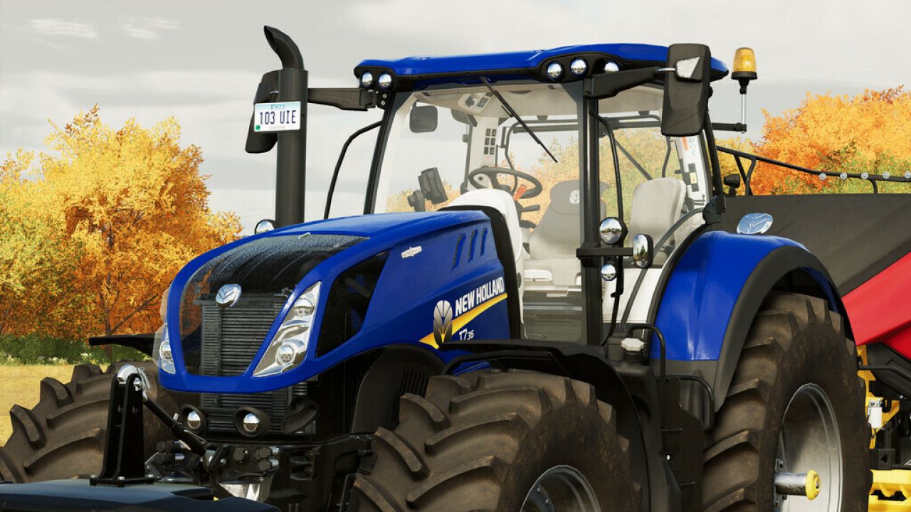 New Holland T7 HD Tier4F