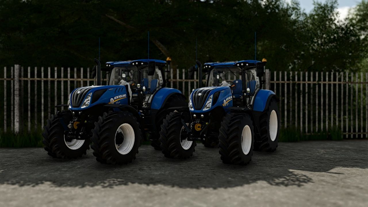 New Holland T7 Tier4B SWB/LWB Edit