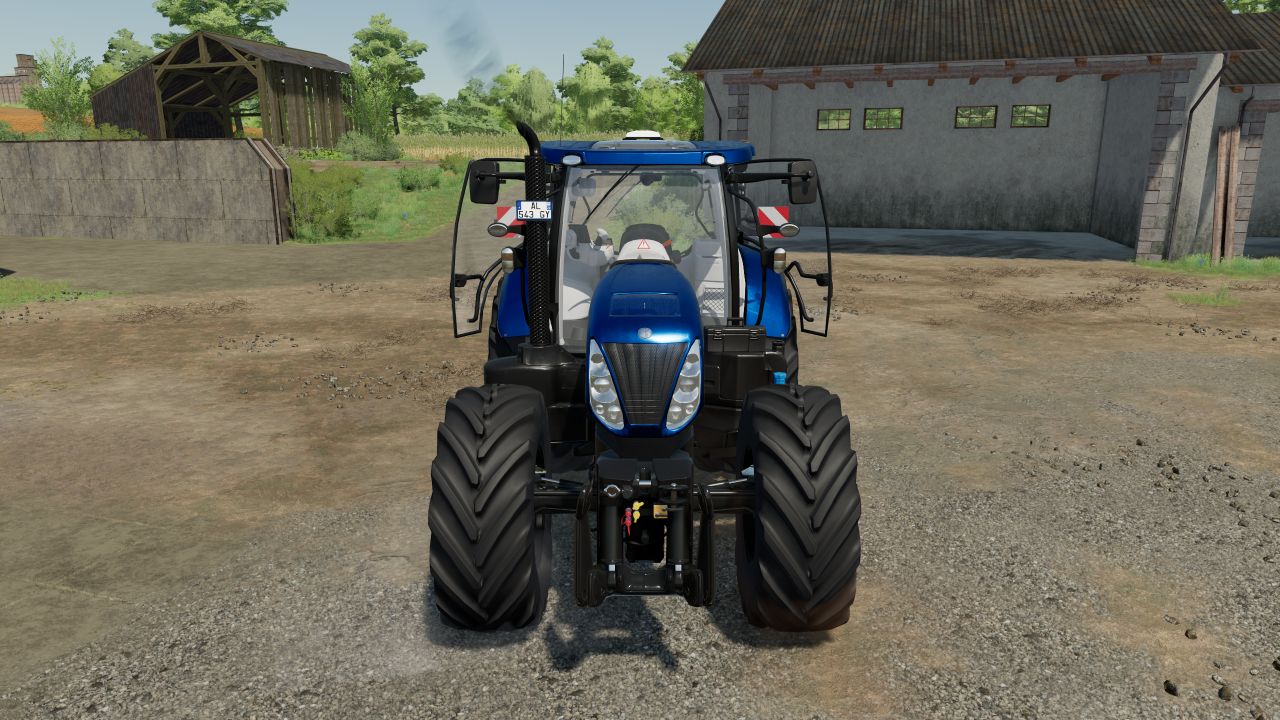 New Holland T7.310 Reprogrammed