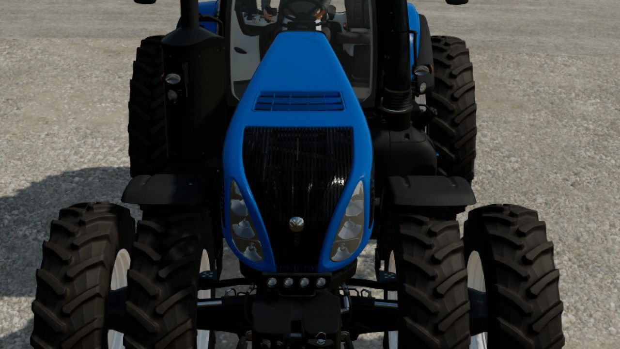 New Holland T8 avec roues nord-américaines