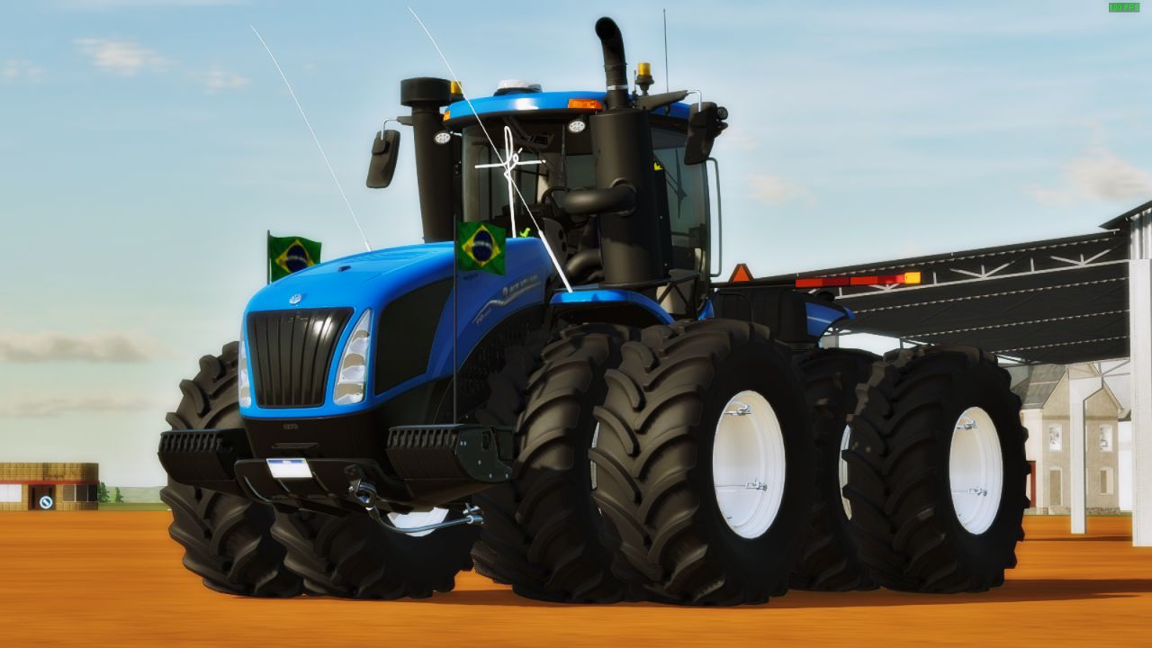 Wielokolorowy New Holland T9