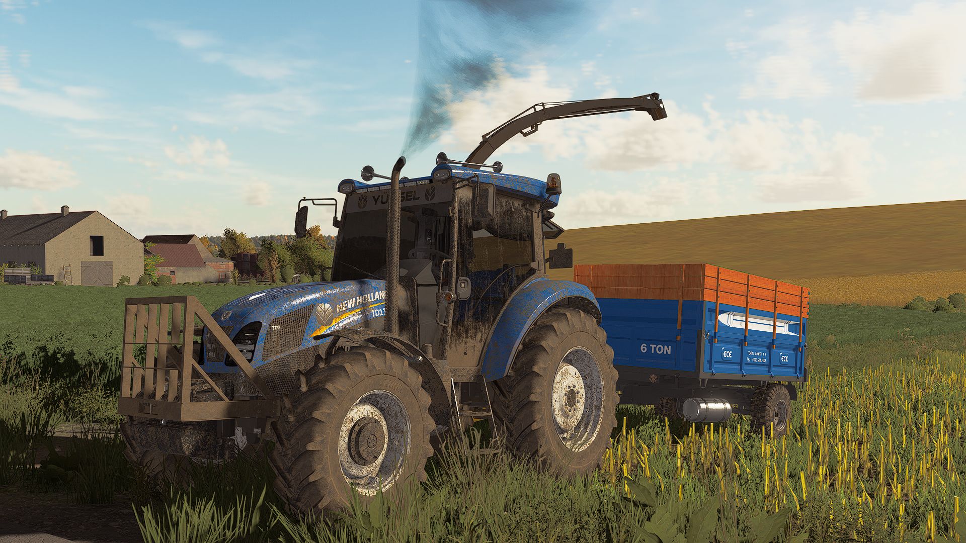 New Holland TD TMR