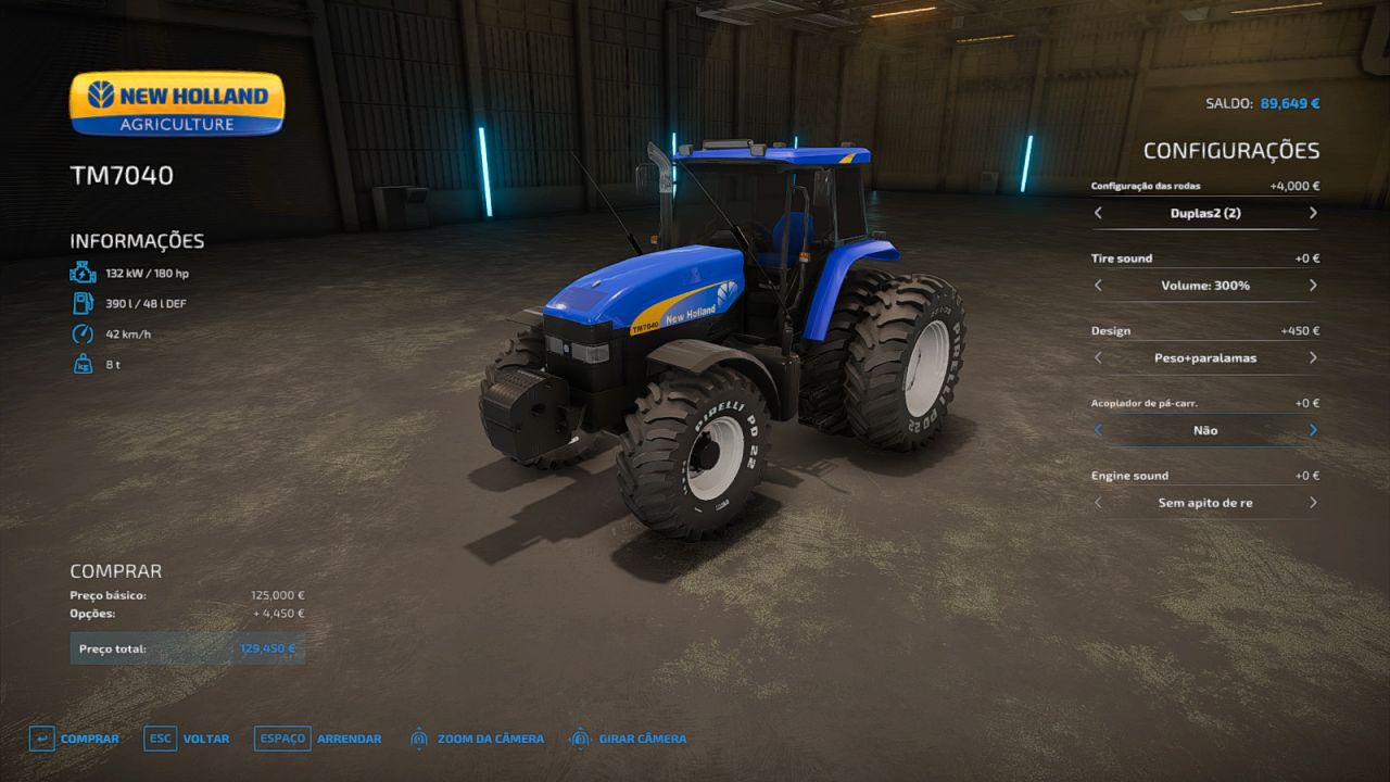 New Holland TM7040 BR Edit