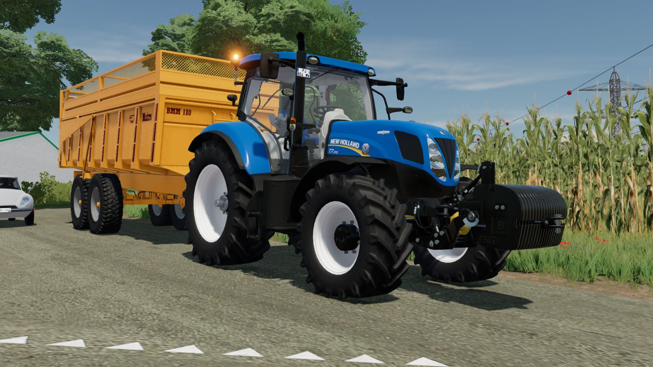 Poids New Holland