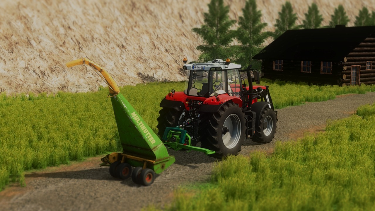 Norwegian forage harvester pack