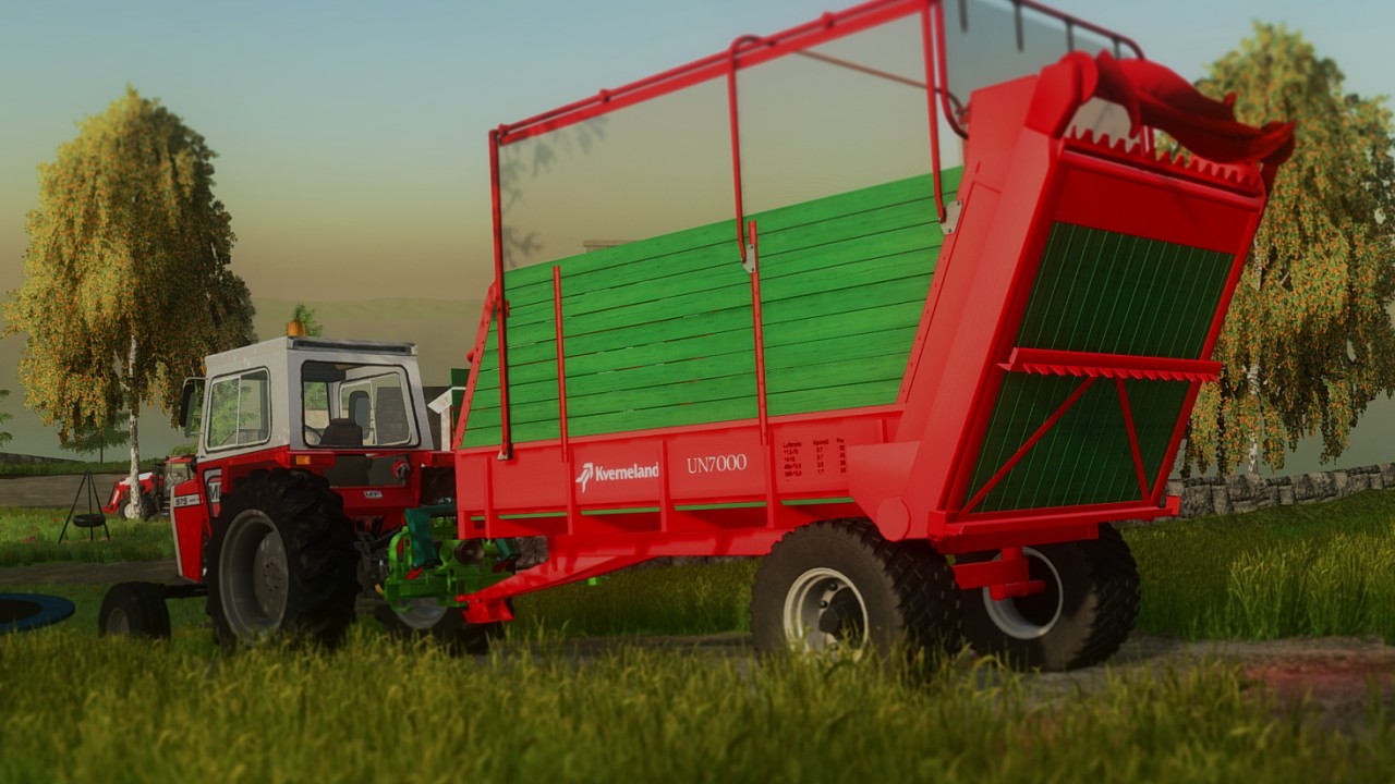 Norwegian forage harvester pack