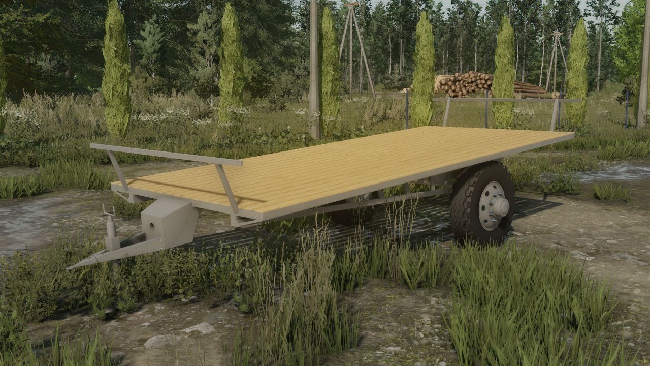 Old Bale Trailer FS22 KingMods