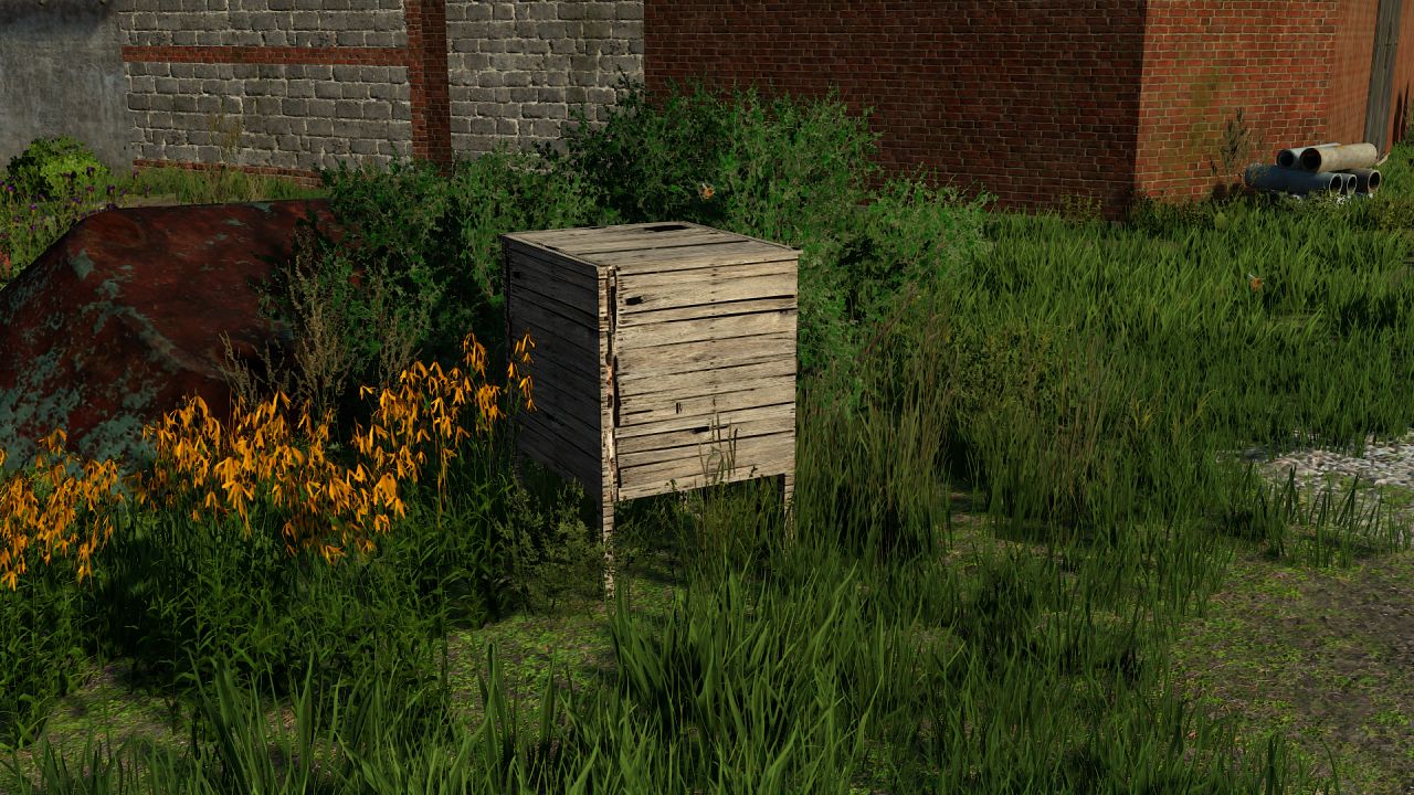 Old bee hive