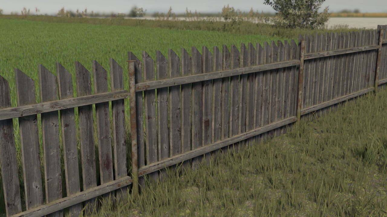 Old Fence And Gate