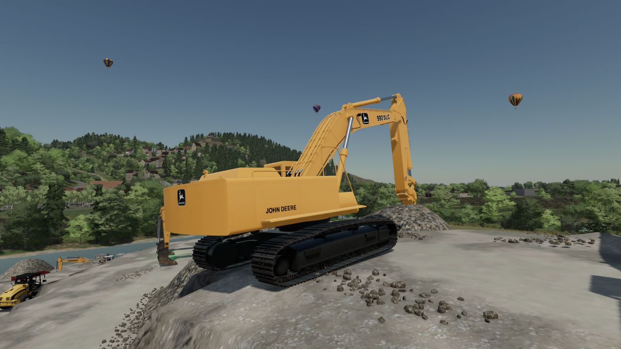 Old generation Deere/Hitachi excavator pack