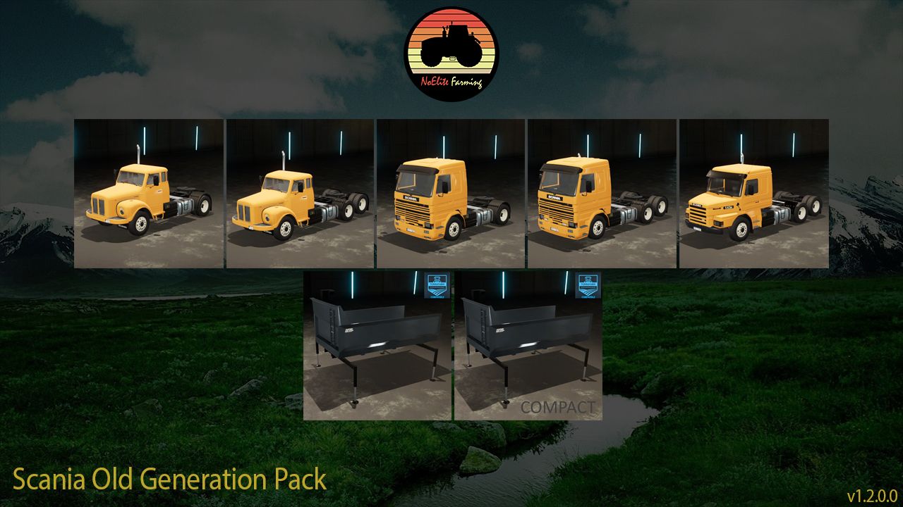 Пакет Scania старого поколения