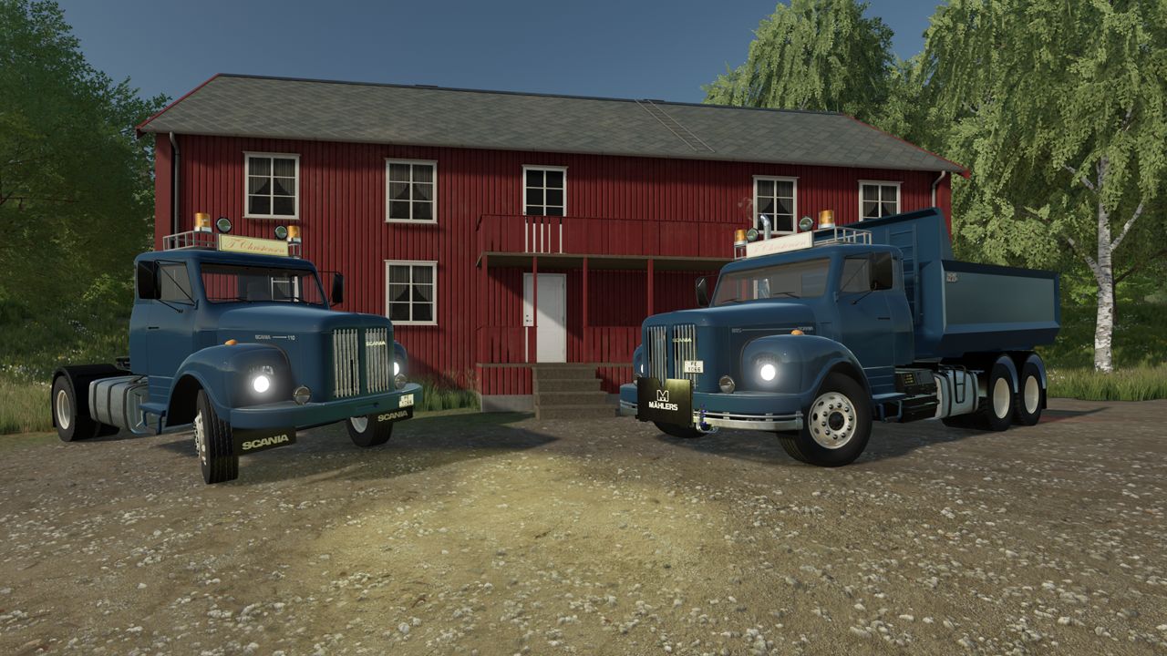 Paquete Scania de vieja generación