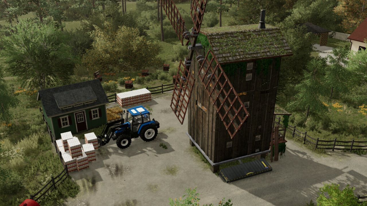 Старая зерновая мельница