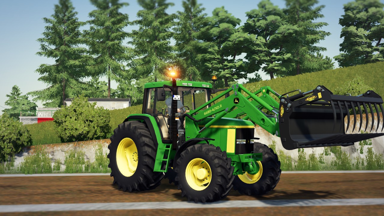 Ancien pack de chargeurs frontaux John Deere