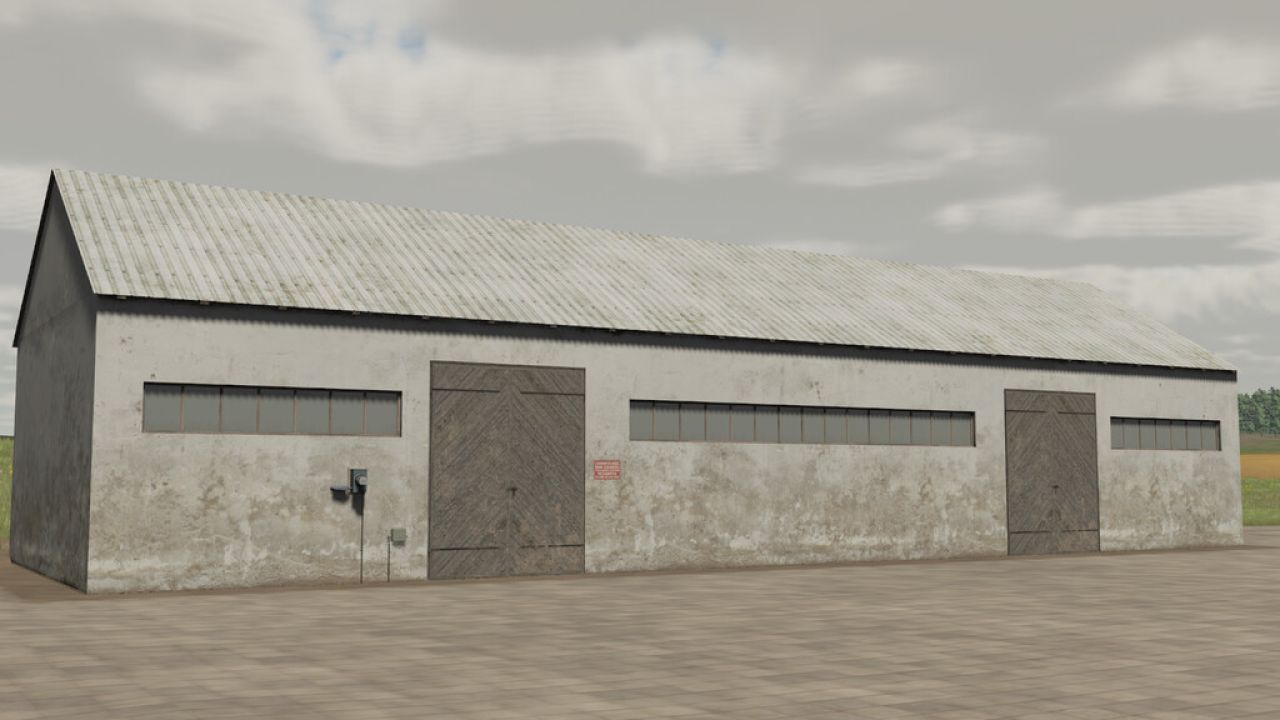 Antiga garagem polonesa