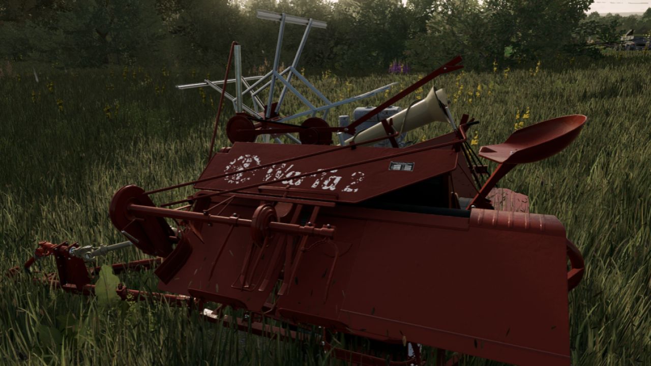 Старый польский комбайн