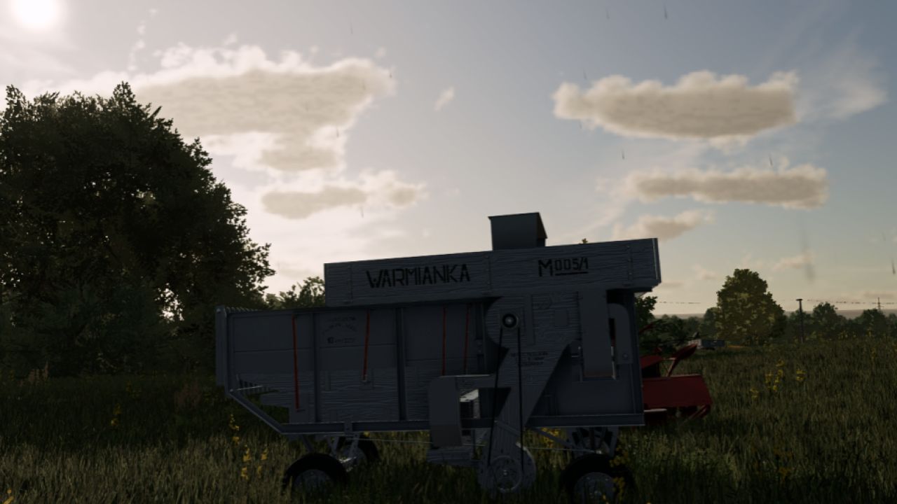 Старый польский комбайн