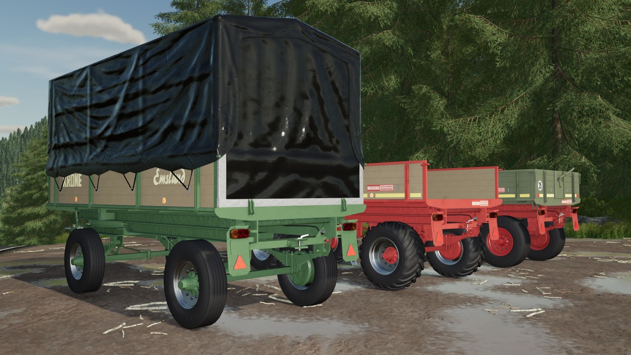 Old trailer pack