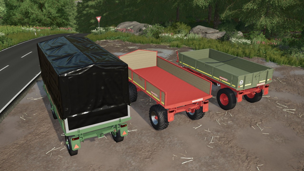 Old trailer pack