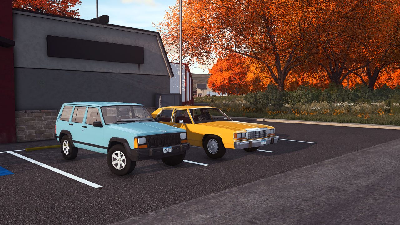 Old USA Traffic Pack (Prefab)