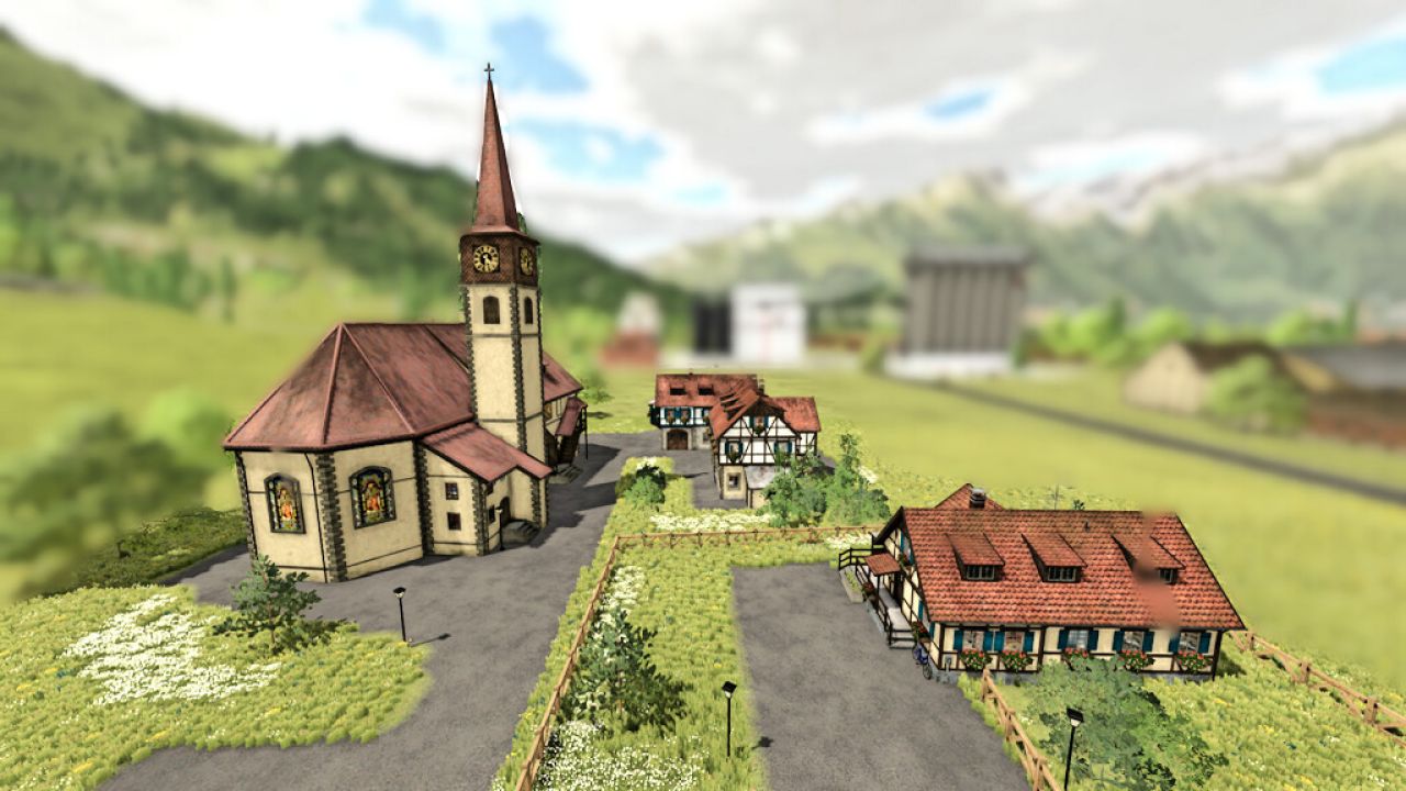 Pakiet budynków starej wioski