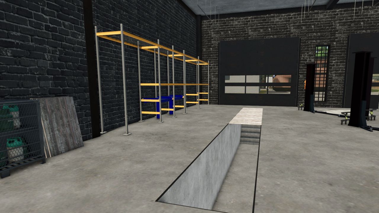 Oude workshop