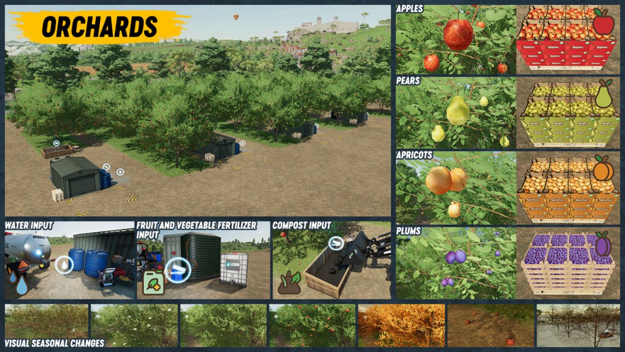 Obstgärten Und Gewächshäuser