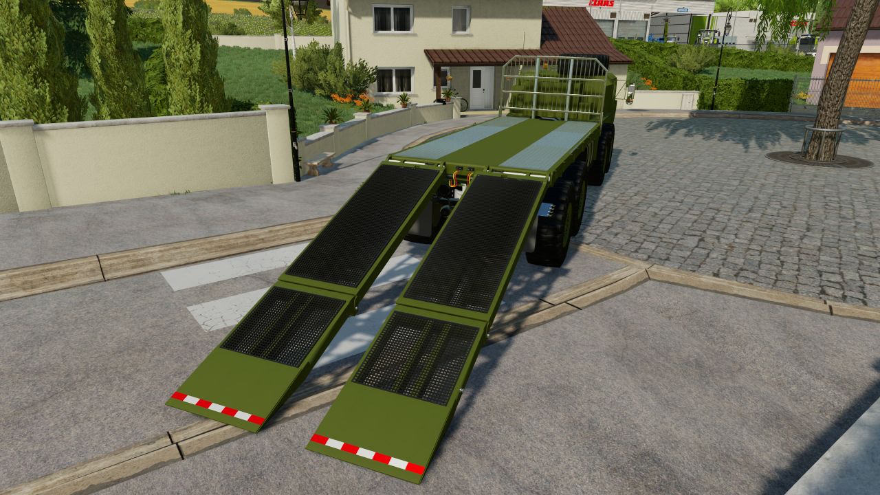 Camión de plataforma de defensa Oshkosh