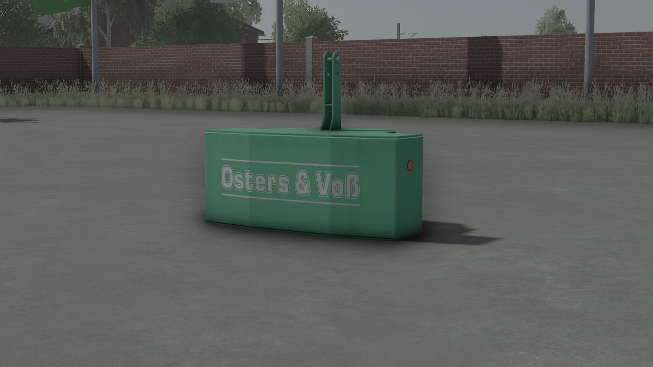 Вес Osters и Voß