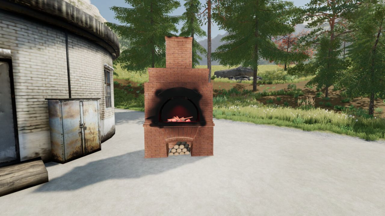 Oven Brick Grill (Prefab)